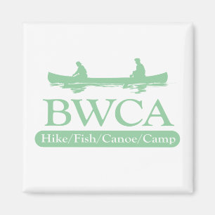 BWCA / Hike Fish Canoe Camp Magnet