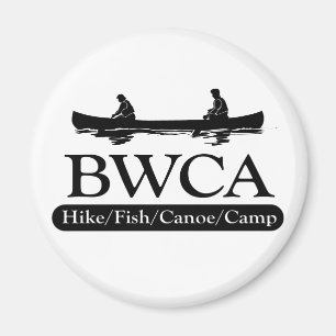 BWCA / Hike Fish Canoe Camp Magnet