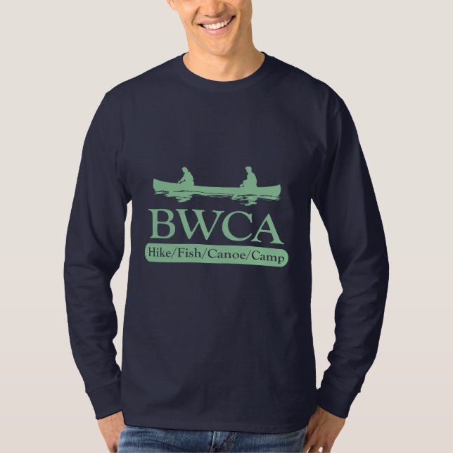 BWCA / Hike Fish Canoe Camp T-Shirt (Front)