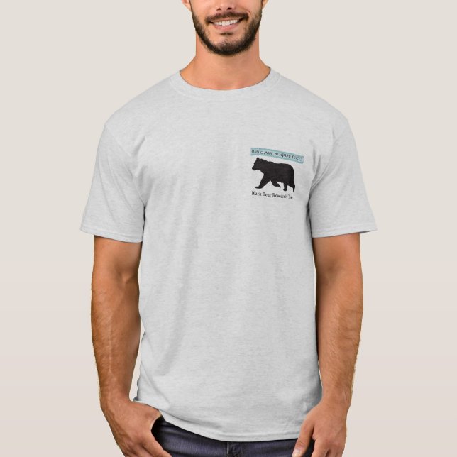 BWCAW Quetico Black Bear Research Team T-Shirt (Front)
