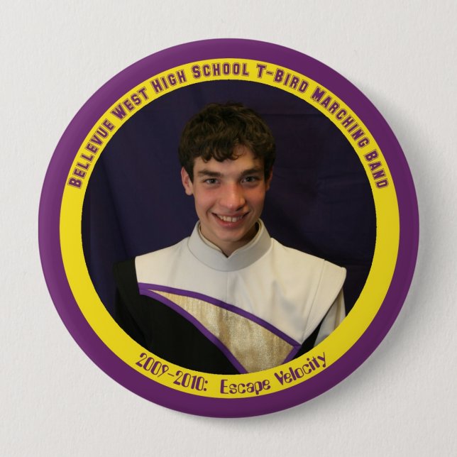 BWHS-4125 PINBACK BUTTON (Front)