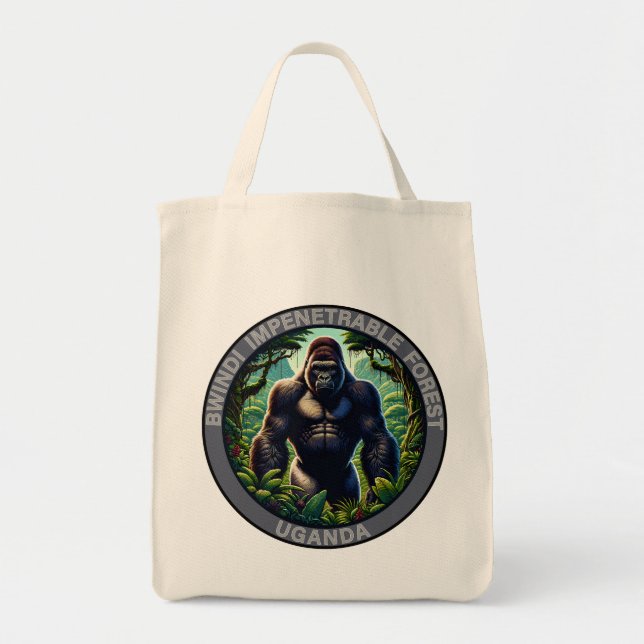 Bwindi Impenetrable Forest Uganda Tote Bag (Front)