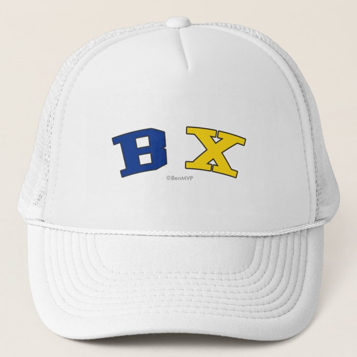 BX in New York State Flag Colors Hat