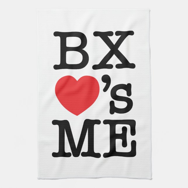 BX ❤'s ME Kitchen Towel (Vertical)