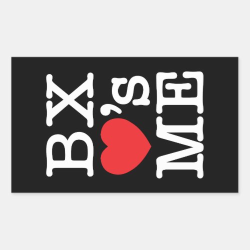 BX s ME Rectangular Sticker