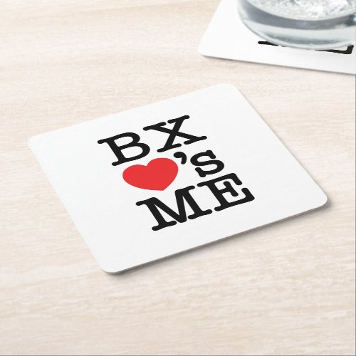 BX s ME Square Paper Coaster