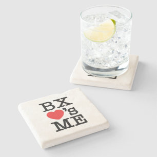 BX ❤'s ME Stone Coaster