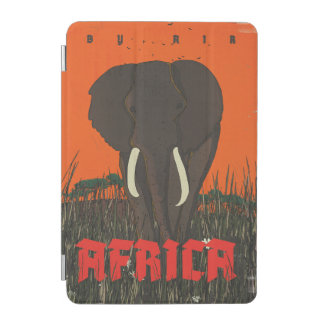 By Air Africa Travel Poster iPad Mini Cover
