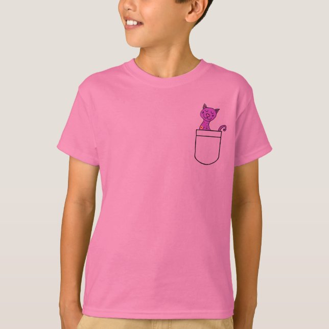 BY- Cat in a Pocket Shirt (Front)