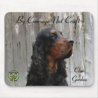 By Courage Not Craft, Gordon Setter Mousepad