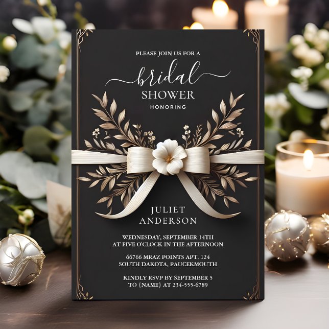 By Cute Rope We Are Tying The Knot Bridal Shower Invitation (Creator Uploaded)