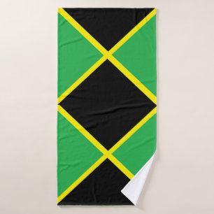 by Eddie Monte' Jamaican bath towel