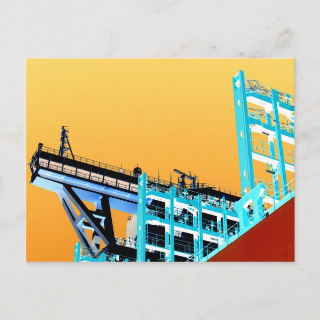 By. Frank Mothe of Copenhagen. 2013. Postcard Ship (Front)