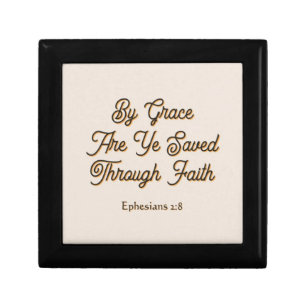By Grace Are Ye Saved Ephesians 2 Gift Box