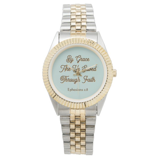 By Grace are Ye Saved Ephesians 2 Scripture  Watch (Front)