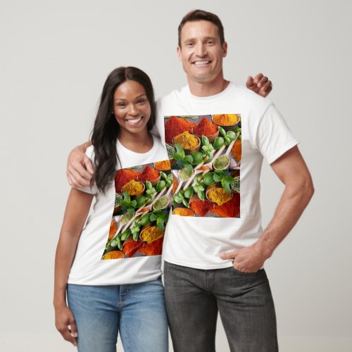 by Indian Spices Photos Taste of Tradition T_Shirt