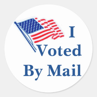 By Mail Vote Sticker