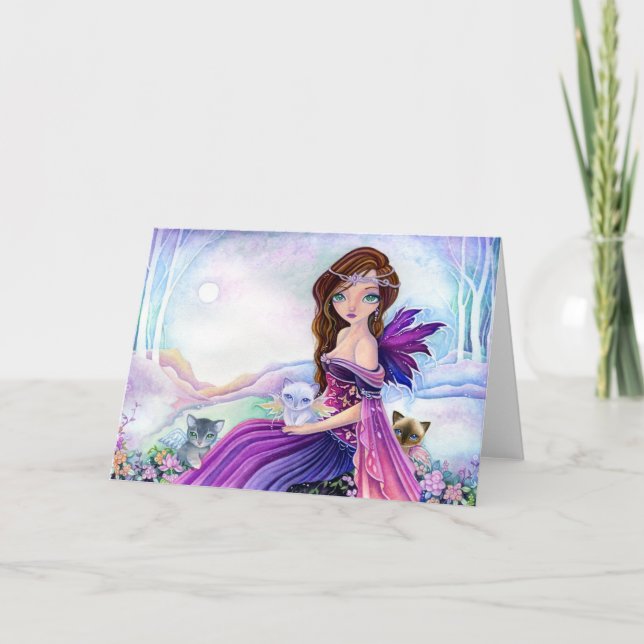 By Moonlight - blank card (Front)