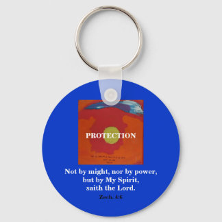 BY MY SPIRIT/PROTECTION KEYCHAIN