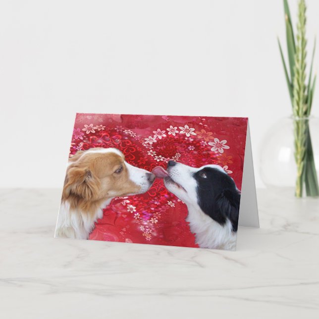 By My Valentine ! Holiday Card (Front)