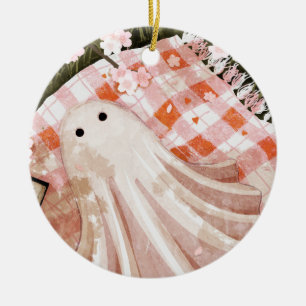 By Myself Hanging Tapestry Ceramic Ornament