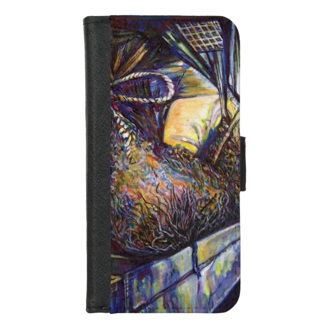 by New York City, Fine Art Artist, Gaye Elise Beda iPhone Wallet Case (Front)