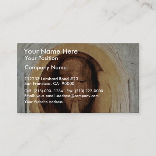 Customizable By Odilon Redon (Best Quality) Business Card Template