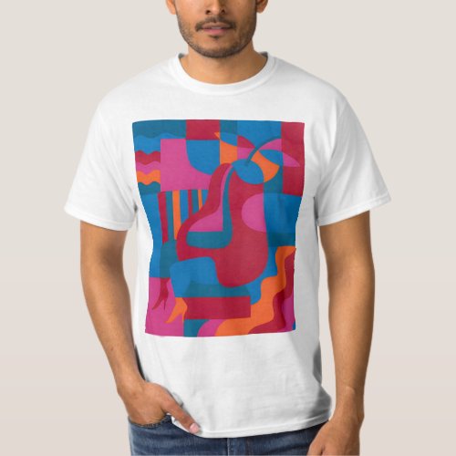   By Parra Sitting Pear  T_Shirt