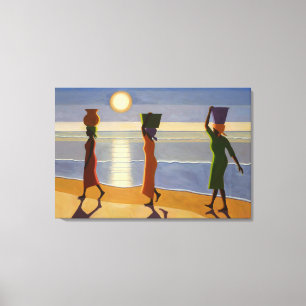 By the Beach 2007 Canvas Print