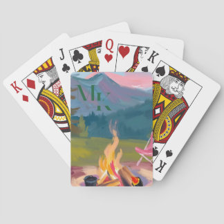 By The Campfire Poker Cards