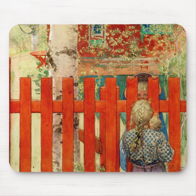 By the Fence Mouse Pad (Front)