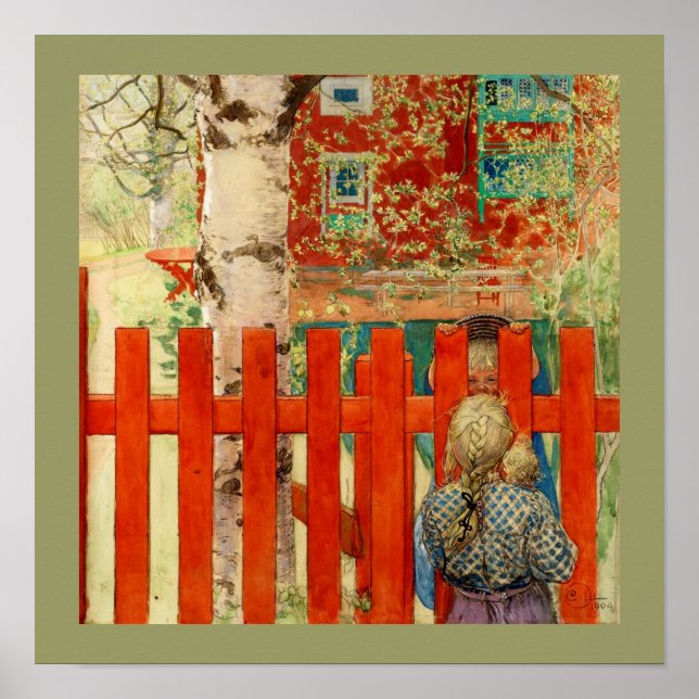 By the Fence Poster (Front)