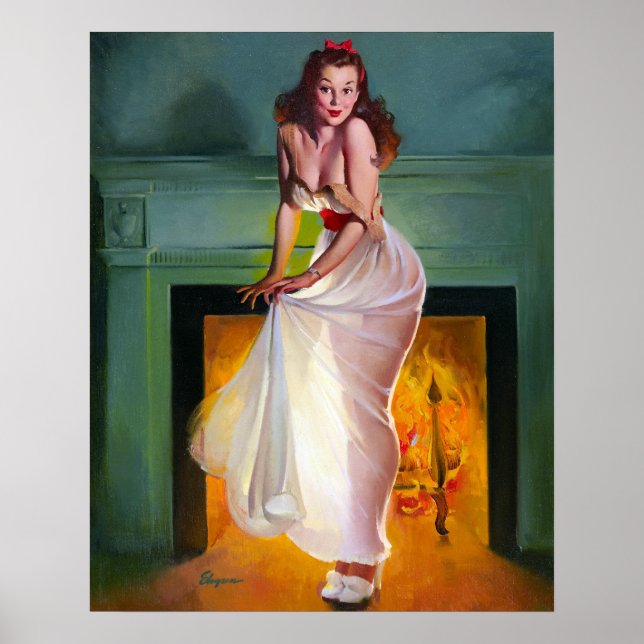 By the Fire Pin Up Poster (Front)