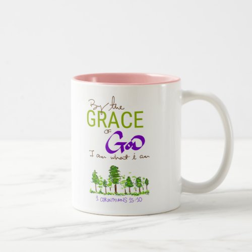 By the Grace of God I am What I am Two_Tone Coffee Mug