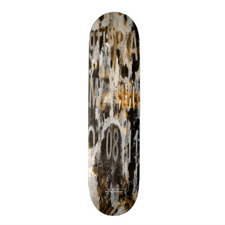 By the Numbers Skateboard Deck