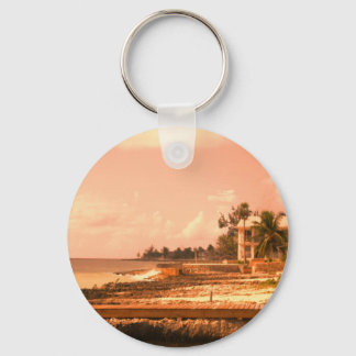By The Ocean (Peach Tone) Keychain