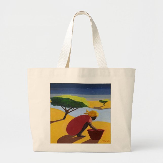 By the River 2007 Large Tote Bag (Front)