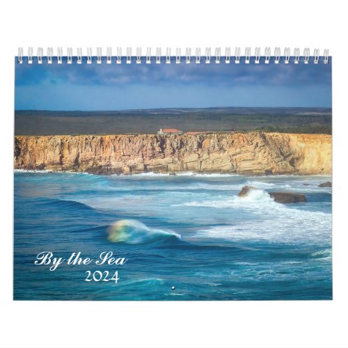 By the Sea 12 Month 2024 Calendar