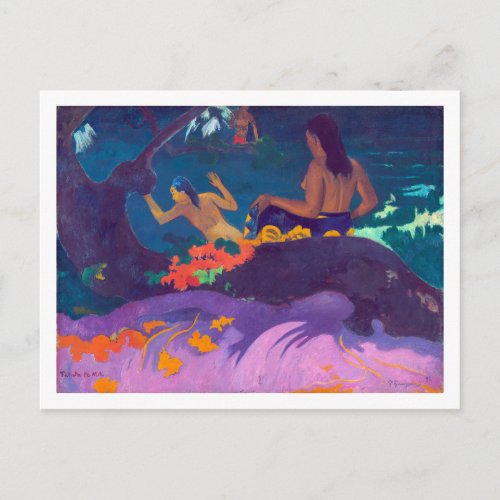 By the Sea Gauguin Postcard