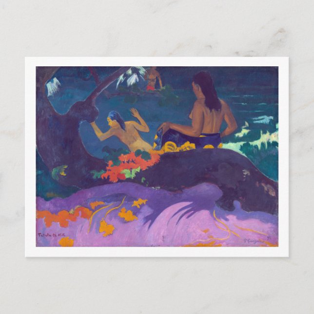 By the Sea, Gauguin Postcard (Front)