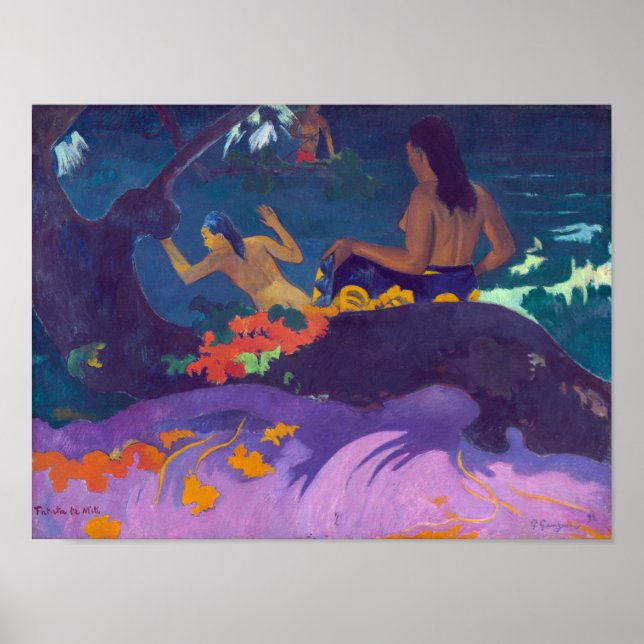 By the Sea, Gauguin Poster (Front)