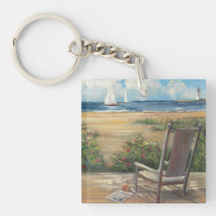 By the Sea Keychain
