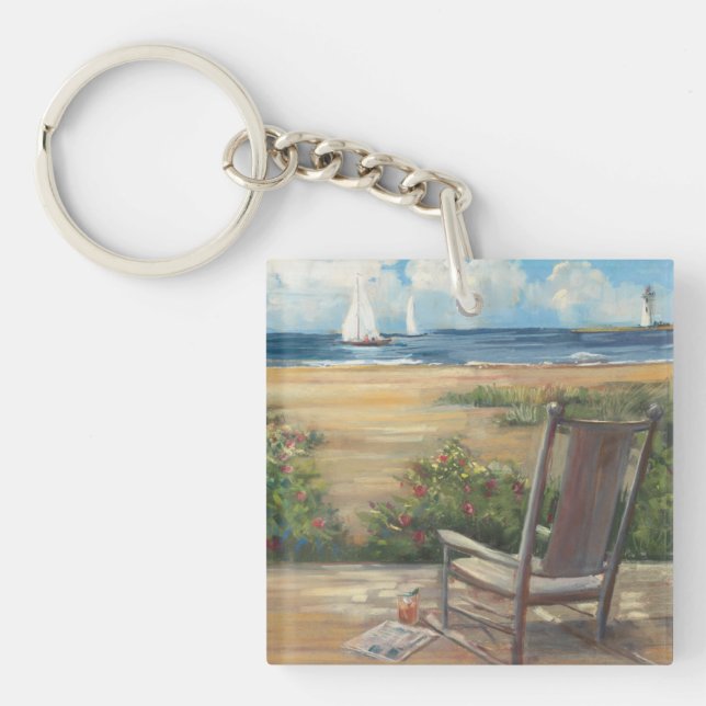 By the Sea Keychain (Front)