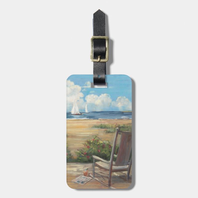 By the Sea Luggage Tag (Front Vertical)
