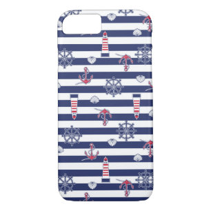 By The Sea Pattern iPhone 8/7 Case