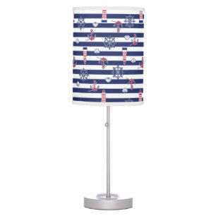 By The Sea Pattern Table Lamp