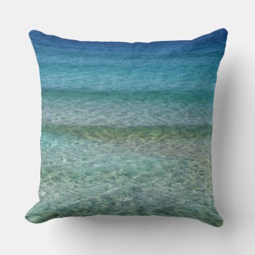 By the Sea Polyester Throw Pillow 20 x 20