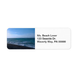 By the Sea Return Address Labels