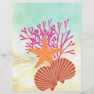 By the Sea Scrapbook Paper