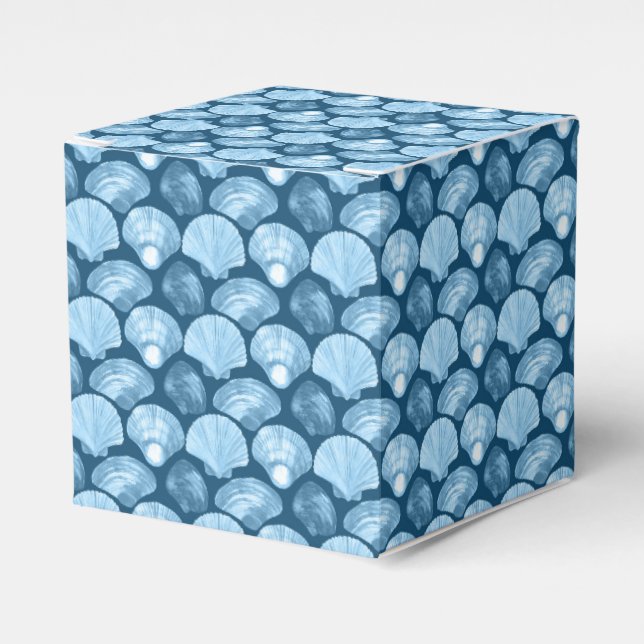 By the Sea Series Design 11   Favor Boxes (Front Side)